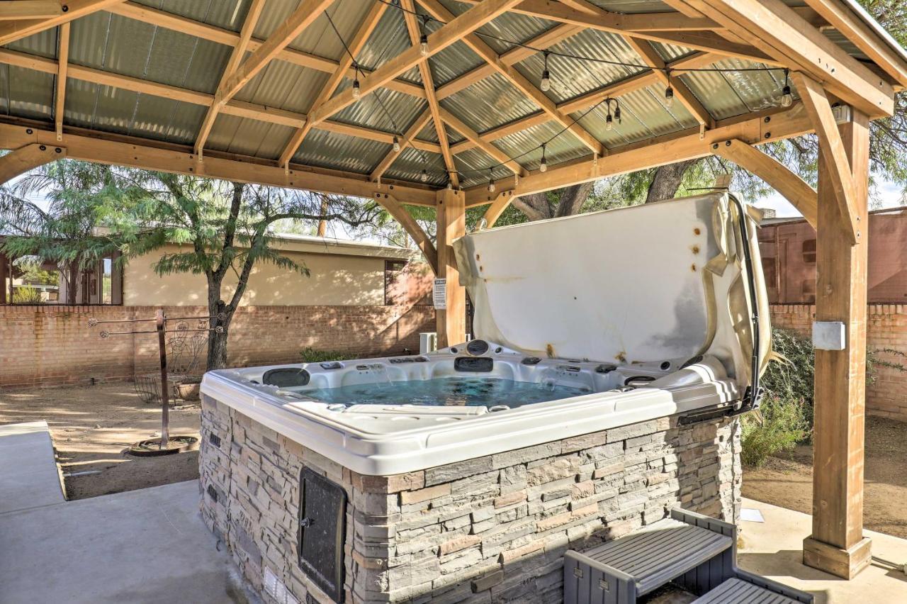 Pet-Friendly Tucson Casita Shared Hot Tub And Porch Villa Exterior photo